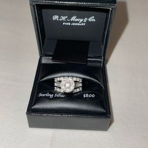 Brand new Diamond Sterling sliver ring, VS Diamond